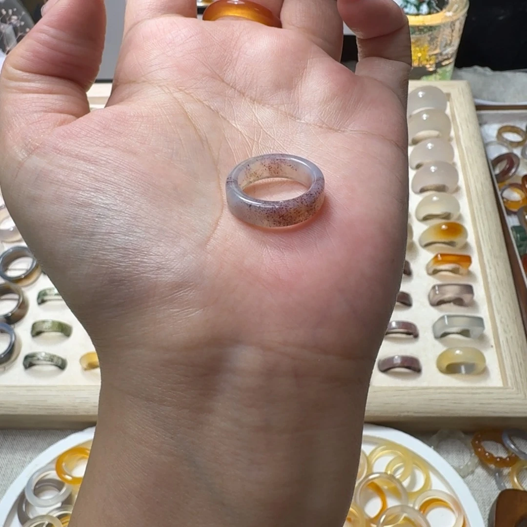 未镶嵌戒指玛瑙/玉髓857港9