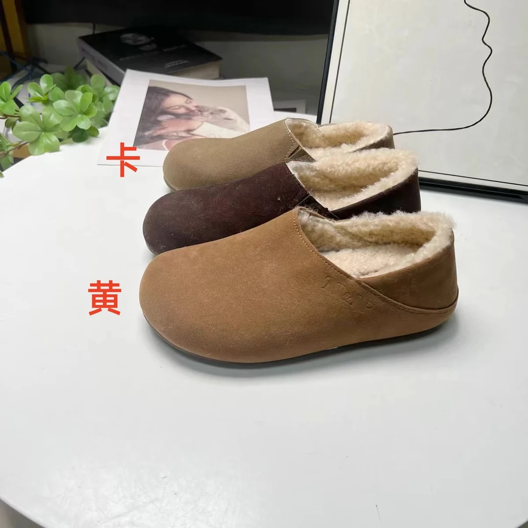 （柚子同款）JR冬款两穿加厚绒时尚奶奶鞋C021