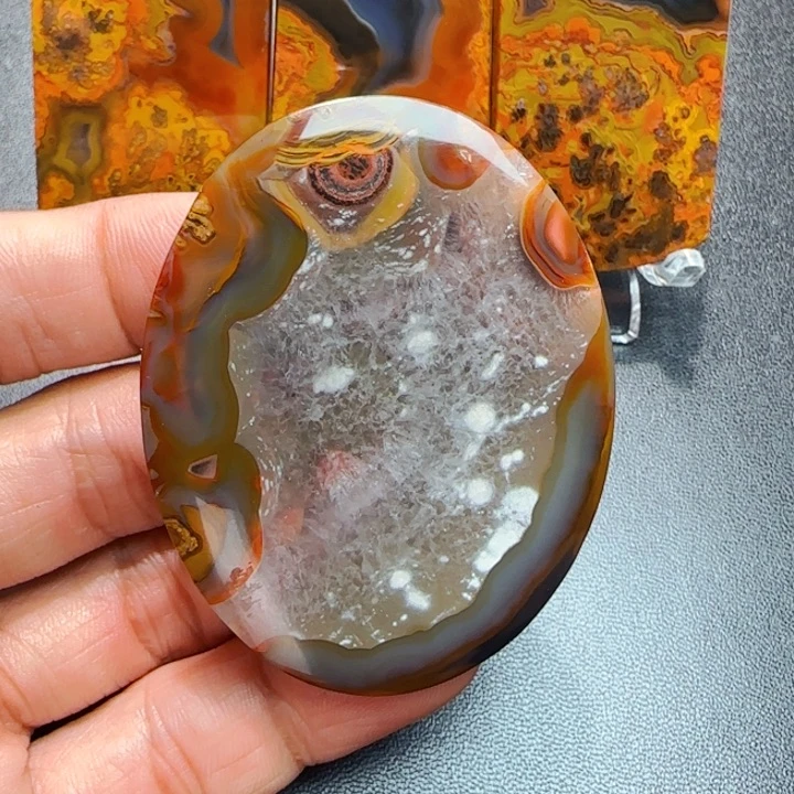 玛瑙/玉髓战国红未镶嵌维*