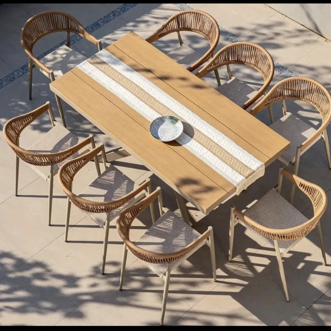 桌椅套件酒店室外休闲桌北欧