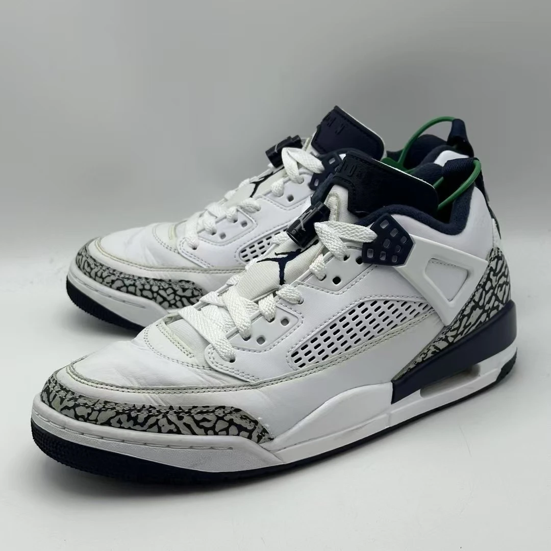 95新 MM6 40.5码/ Jordan Spizike Low低帮篮球鞋白蓝/fq1759