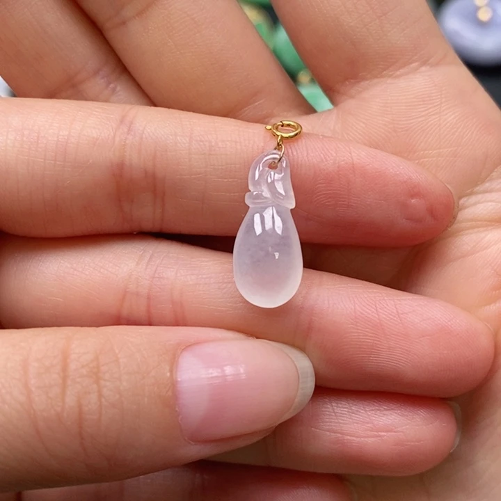 翡翠颈饰未镶嵌吊坠