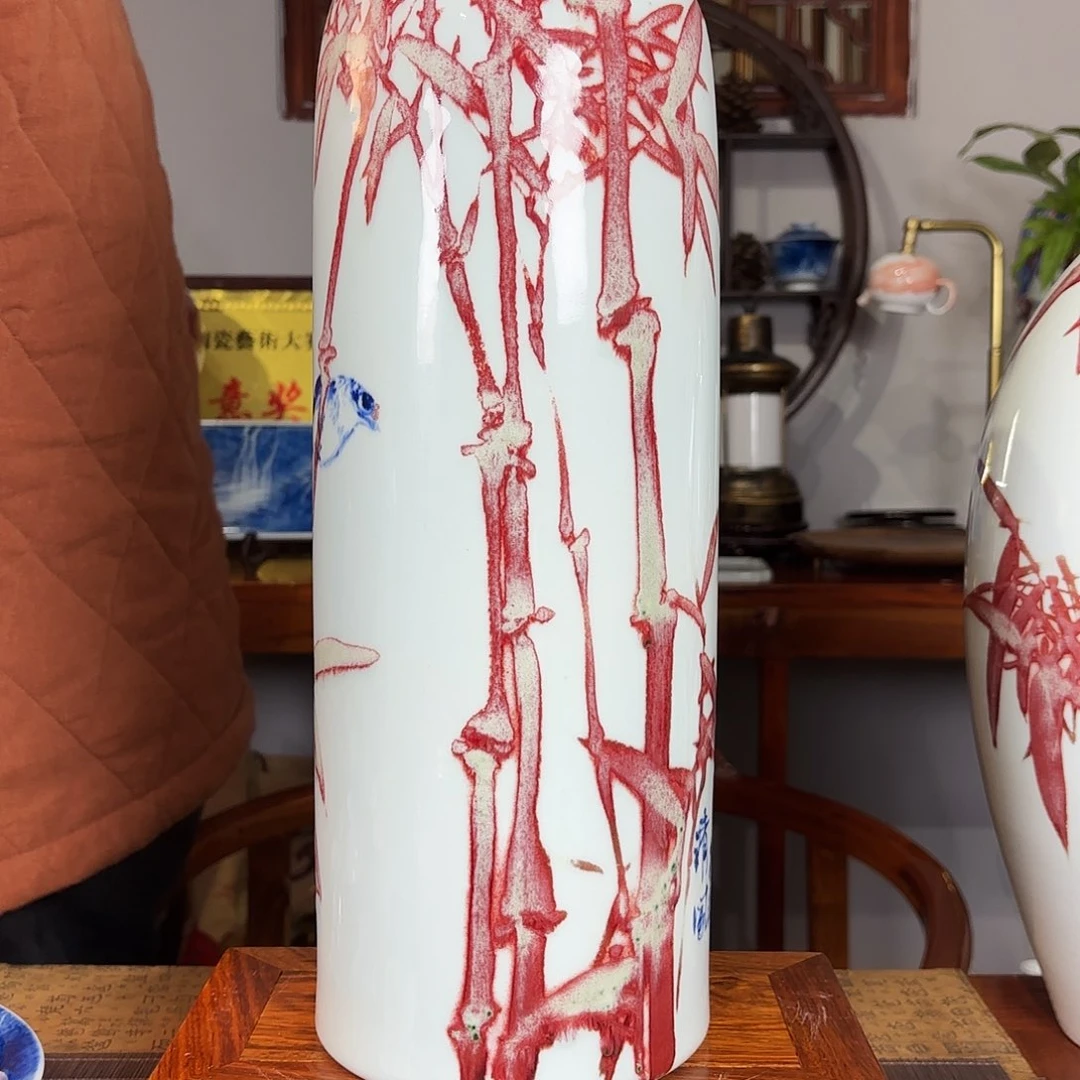 王庆龙老师手绘陶瓷