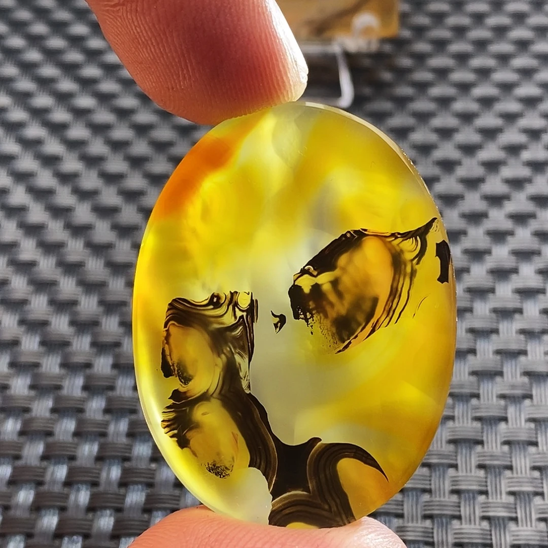 玛瑙/玉髓未镶嵌吊坠(不含链)35