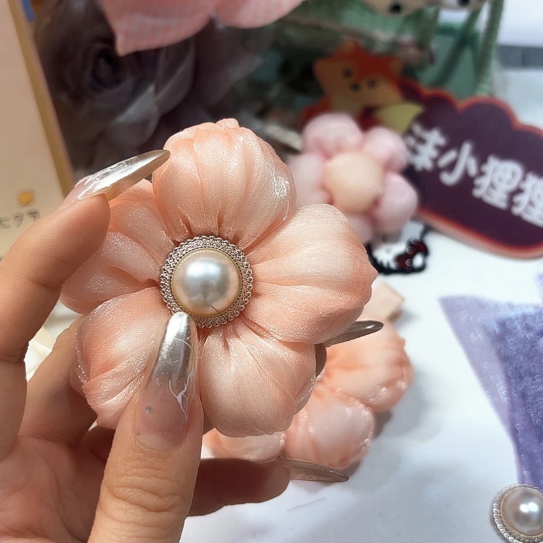 沫小狸狸树脂珍珠花心20颗