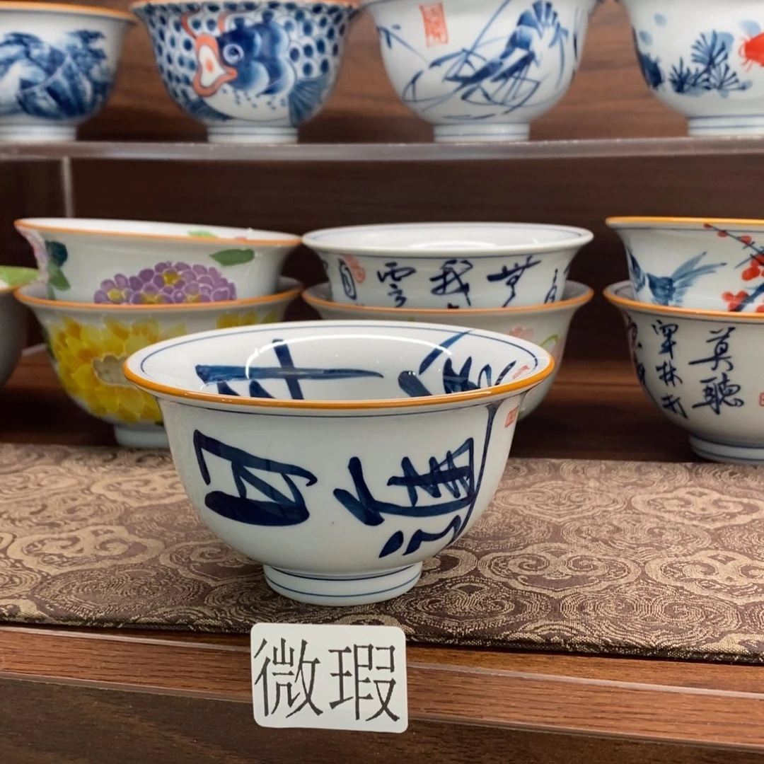 釉下彩手工绘制手工绘制