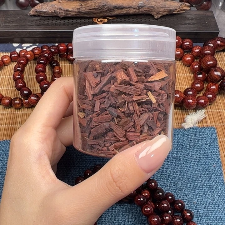 木海南红降花梨公米粒碎料50g