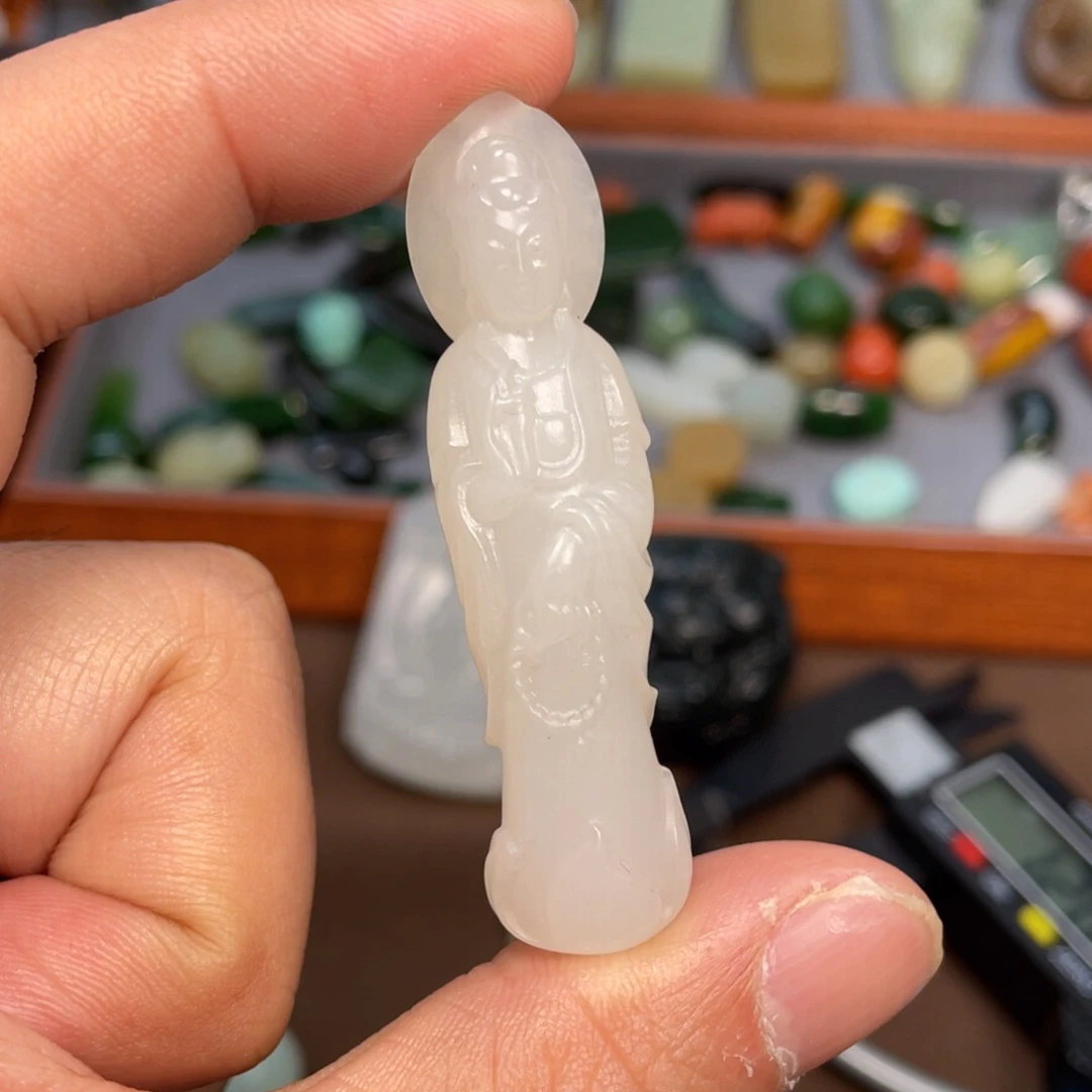 和田玉和田未镶嵌