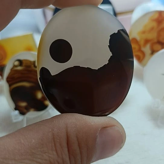 玛瑙/玉髓未镶嵌吊坠(不含链)