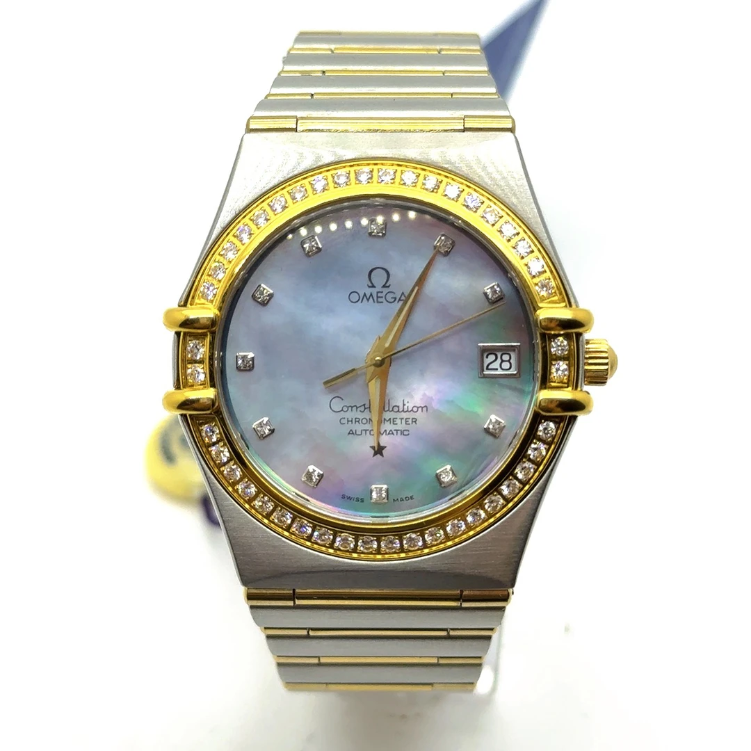 95新 Omega/欧米茄 星座/自动机械/75209/后钻/后盘