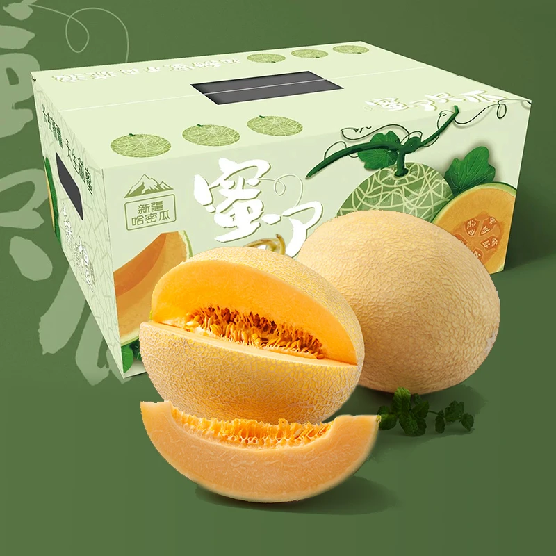 新疆吐鲁番至爱蜜瓜5/6斤彩箱/顺丰特快