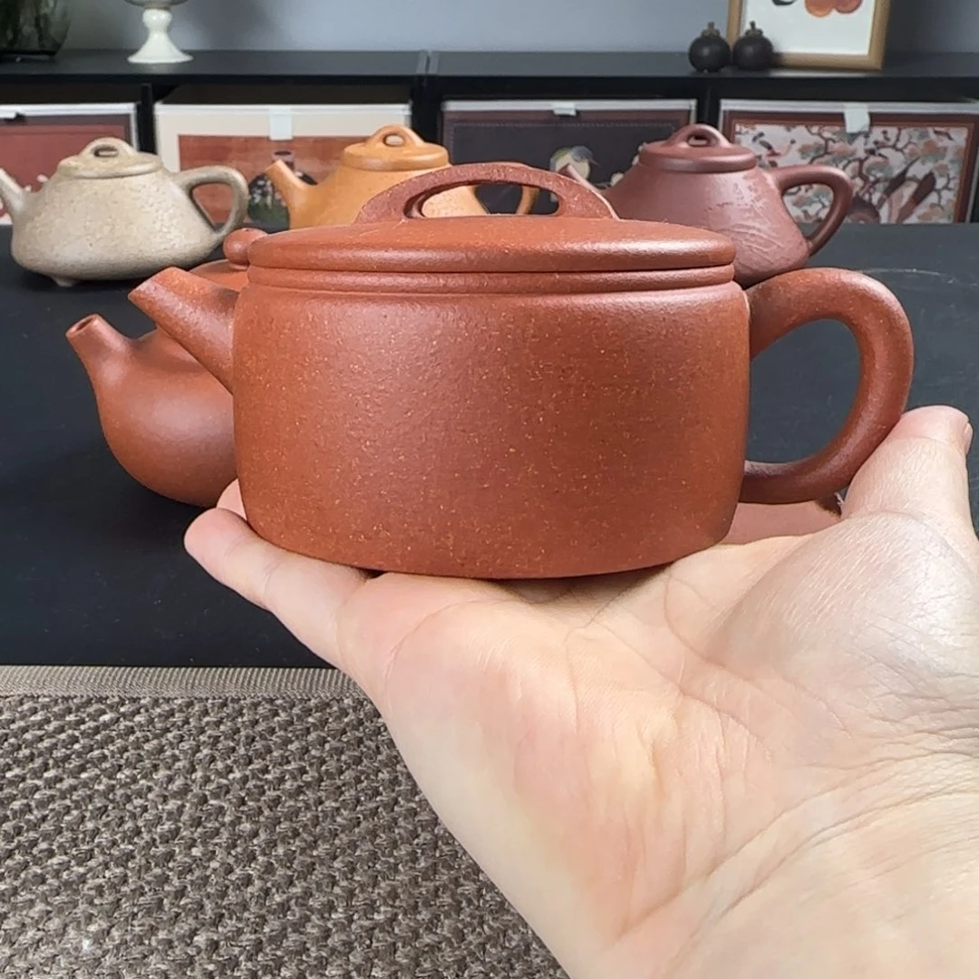 茶壶紫砂微瑕汉瓦