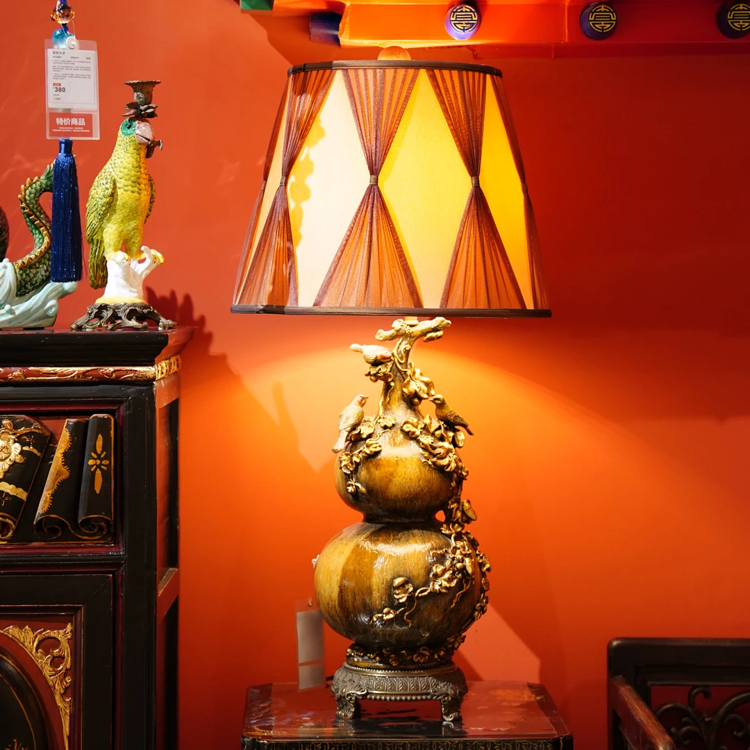 【本尼家】YS29法式中国风台灯床头灯装饰客厅书房主卧桌面摆件