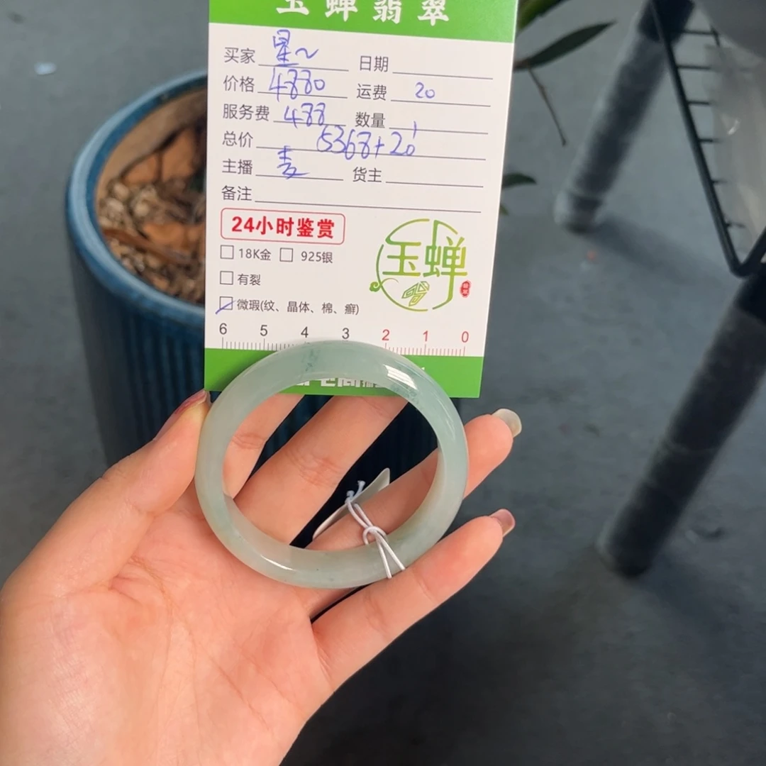 星***点未镶嵌手镯翡翠手镯
