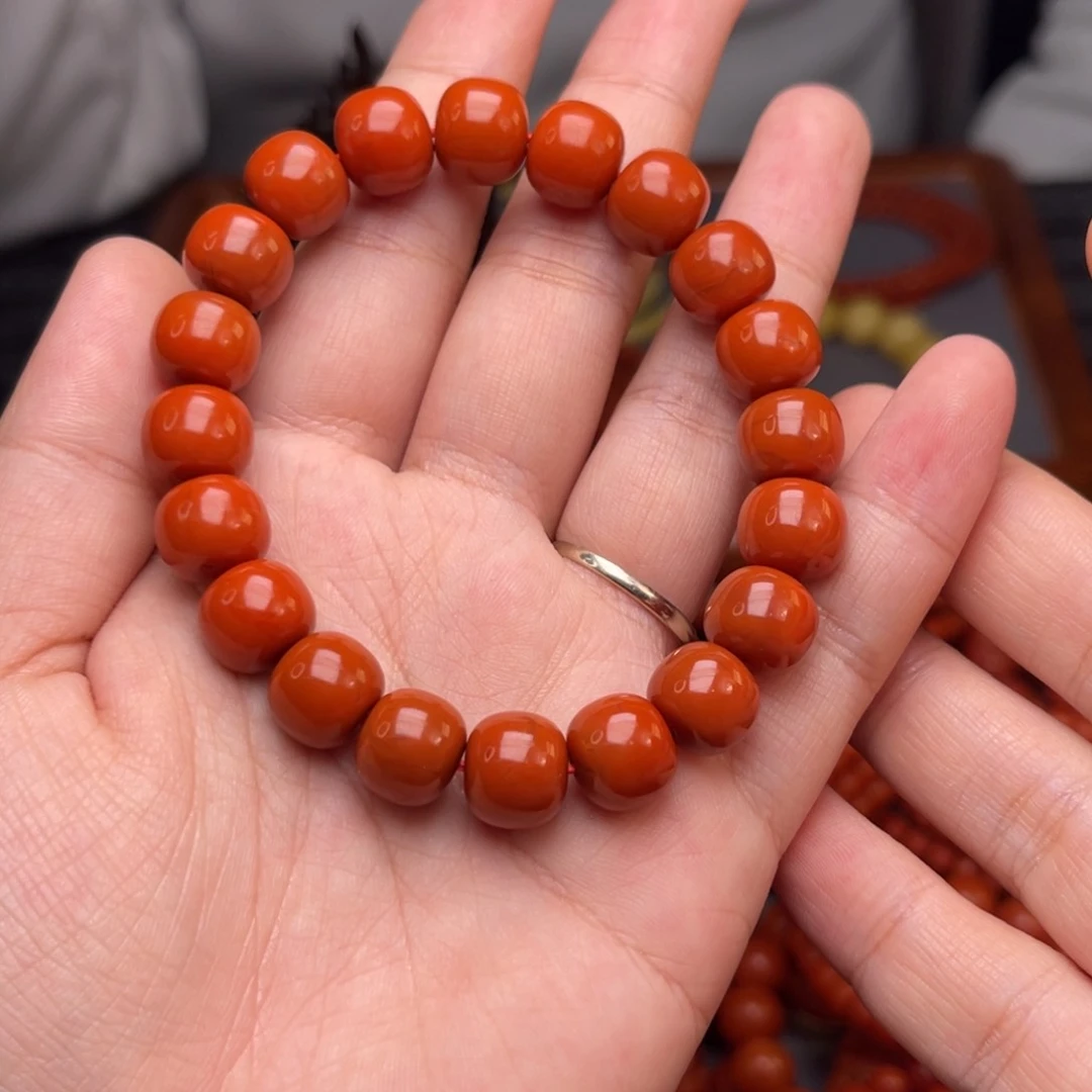 南红玛瑙配饰卡11尺寸未镶嵌