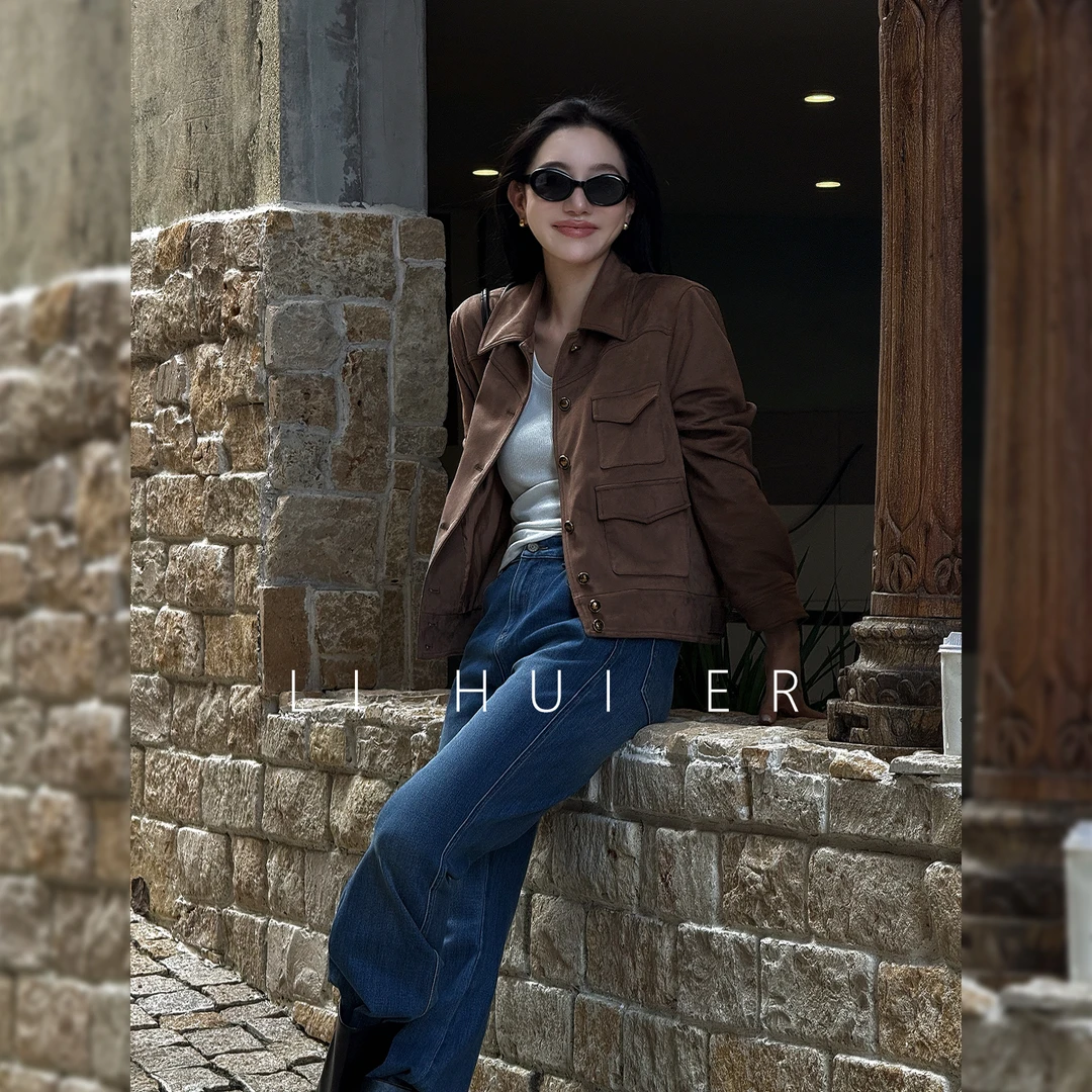 LiHuiEr李慧儿【日落黄昏时】2025早秋款轻奢舒适外套LL025712