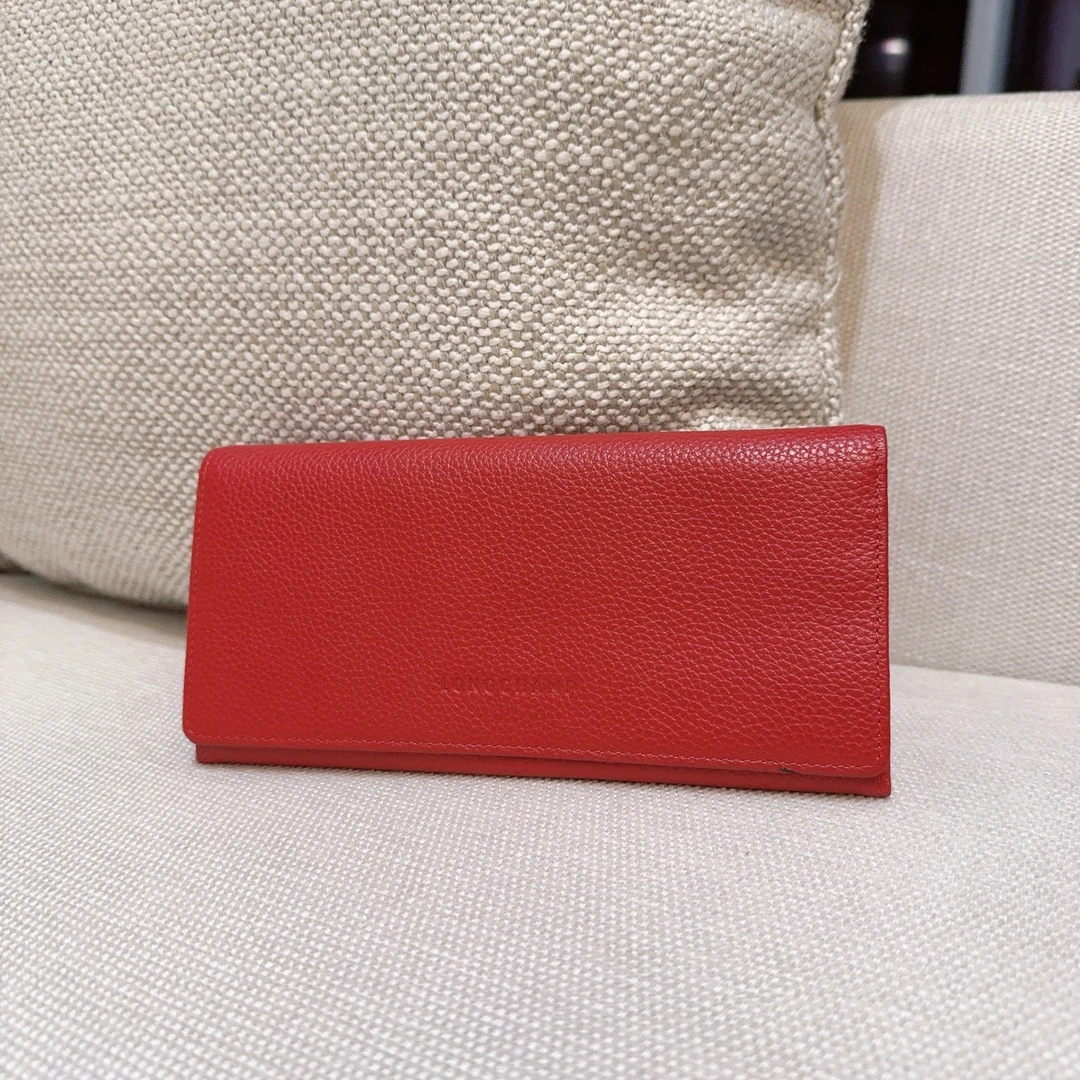 95新 Marc Jacobs/莫杰  龙骧 红色钱包   1533 4006