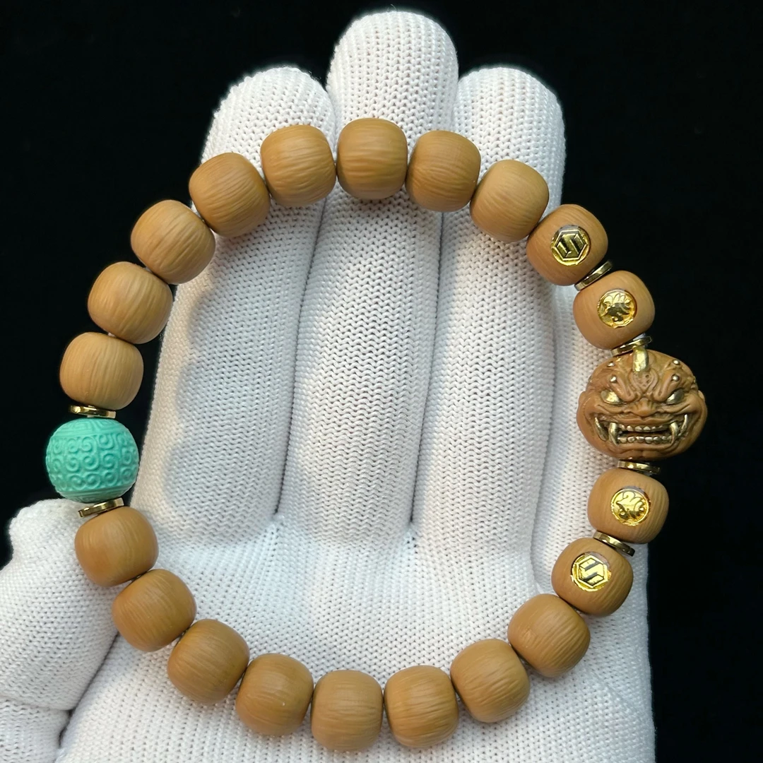 山峦 猴头核桃山峦手串 原生态全品 纯手工打造 高端品质毕业级别