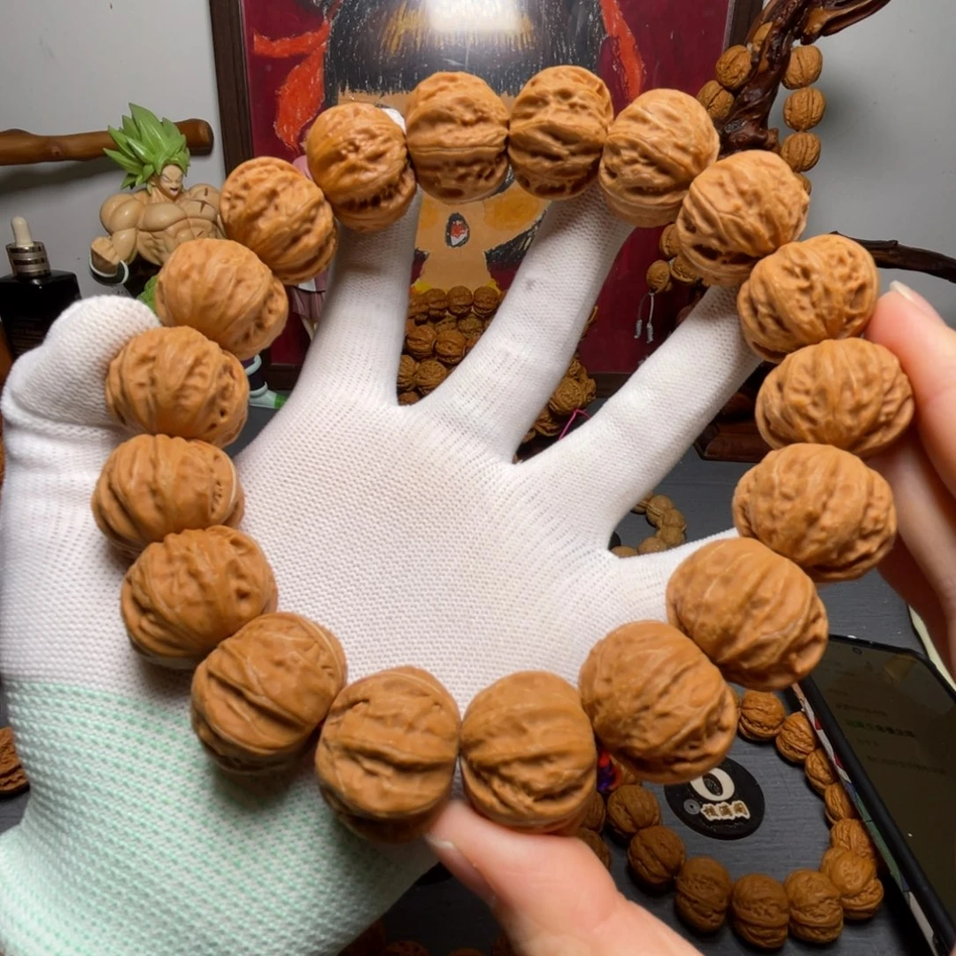 核桃粗筋磨盘元宝手持88