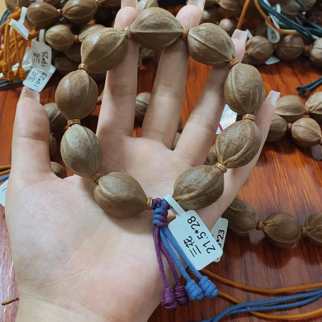 手串橄榄核大*王原生态正宗梅林铁核