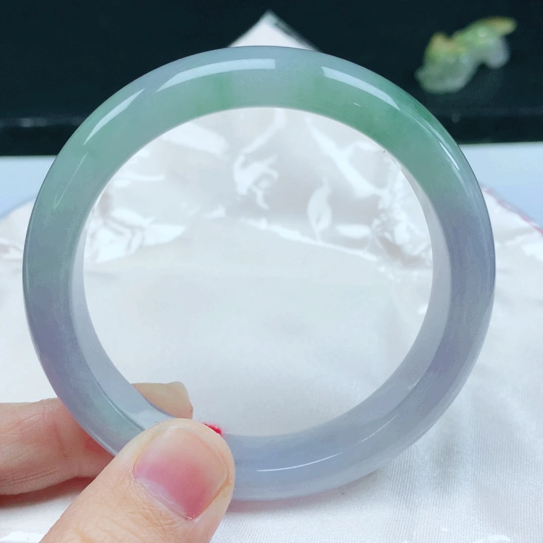 未镶嵌手镯翡翠55