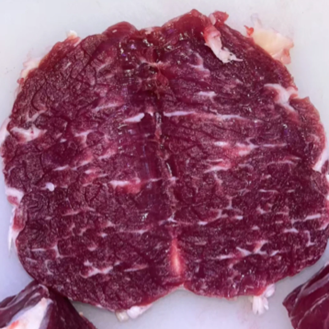 3斤里脊梅心梅肉腌牛排现切现腌 一斤3到4片