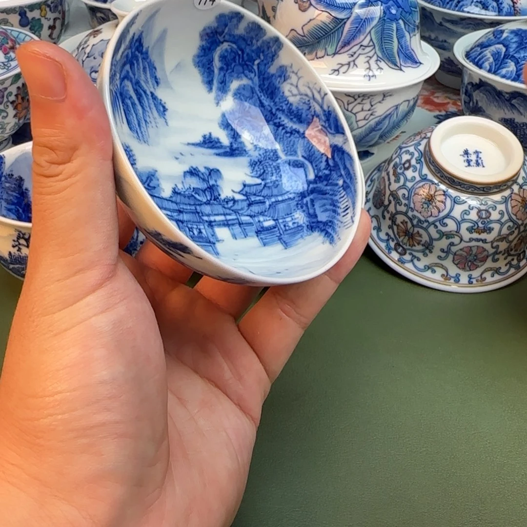 彦祖纯手工手绘茶具114