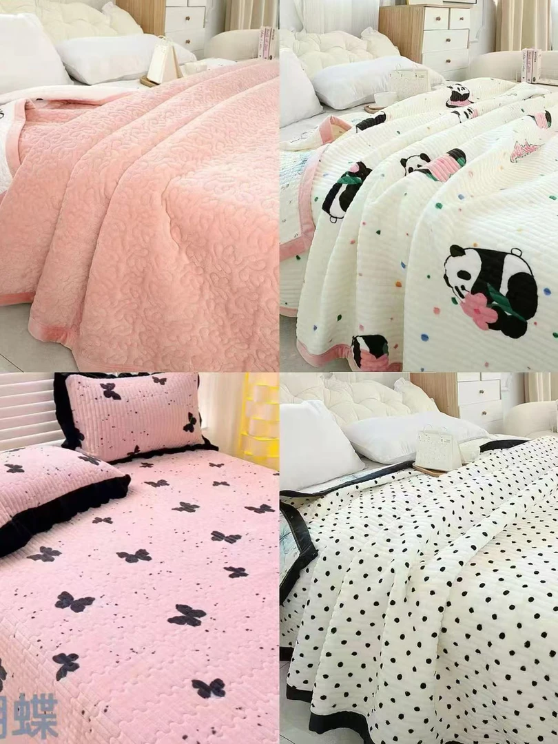 【捡漏】微微瑕加厚宝宝绒床盖