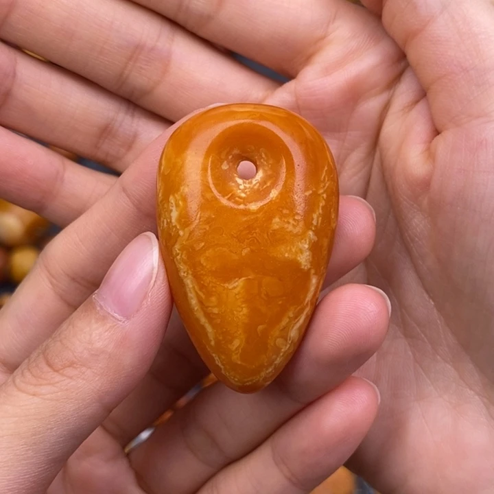 蜜蜡未镶嵌裸石蜜蜡M