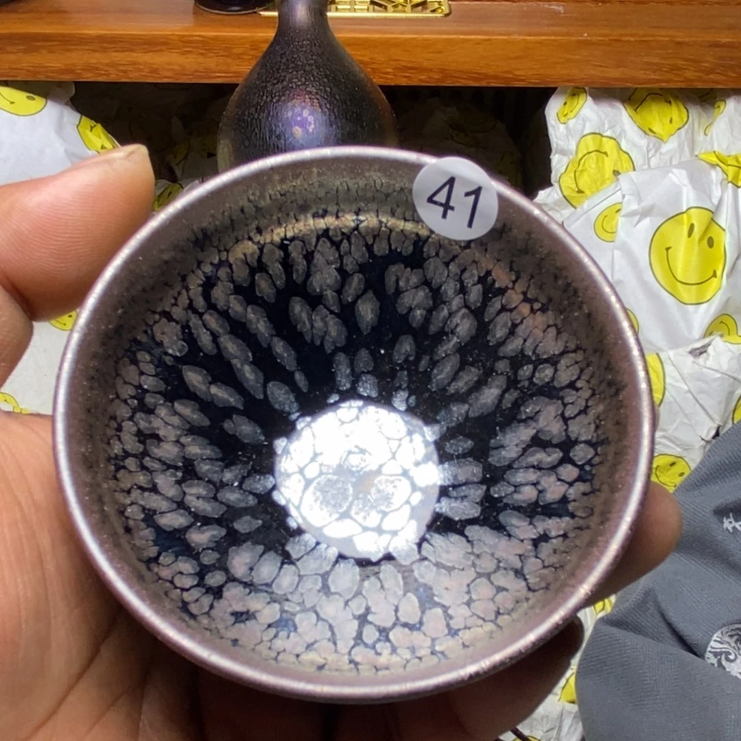 茶盏茶**音建盏喝茶主人杯茶杯
