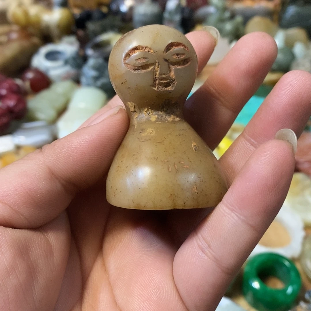 和田玉（糖玉）未镶嵌挂件