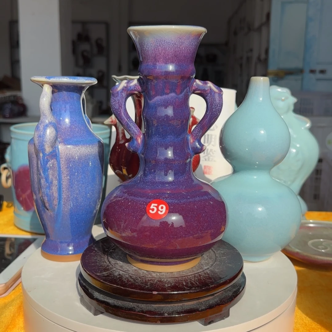 摆件陶郑家钧瓷摆件