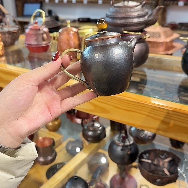 紫铜手工制作一个