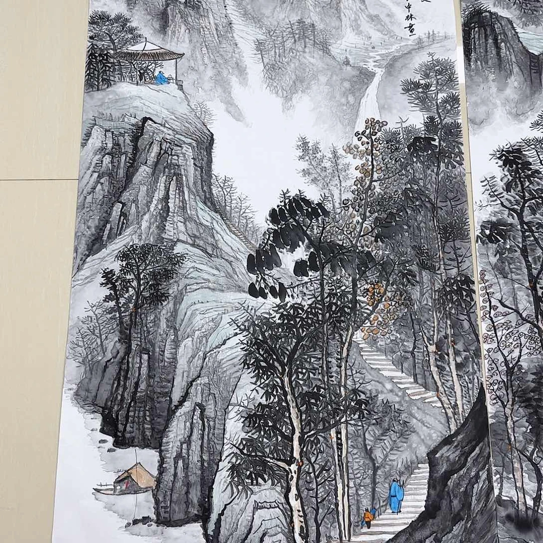 国画百*国画作品集一个人j