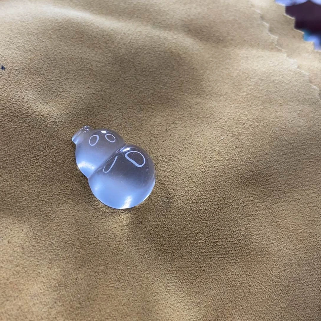 石英质玉颈饰未镶嵌泡*柔