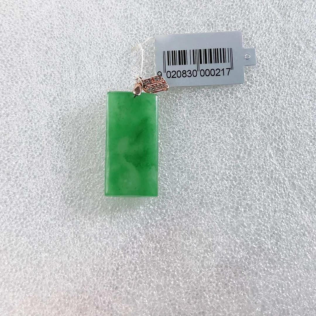 石英质玉银S925镶嵌颈饰