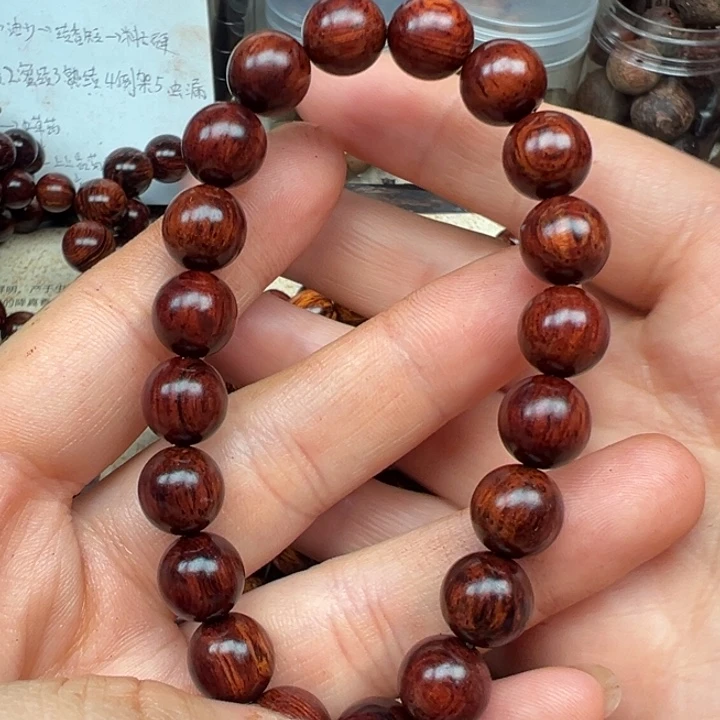 木海南红降10圆珠红油微瑕