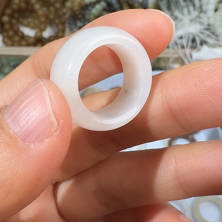 *****和田玉未镶嵌戒指15.6内径21