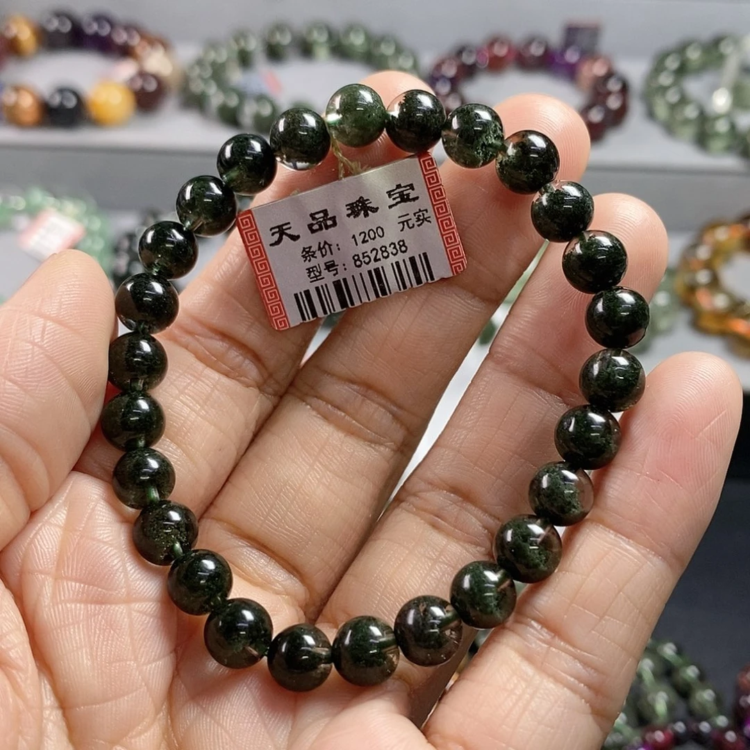 Y***手链未镶嵌水晶绿幽灵手链852838➕200➕1000