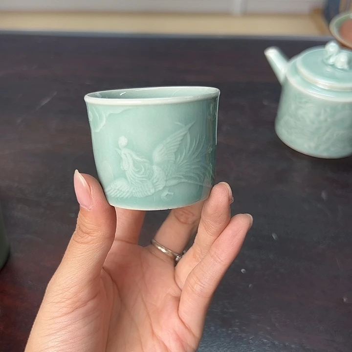 小米茶器龙泉云间青瓷
