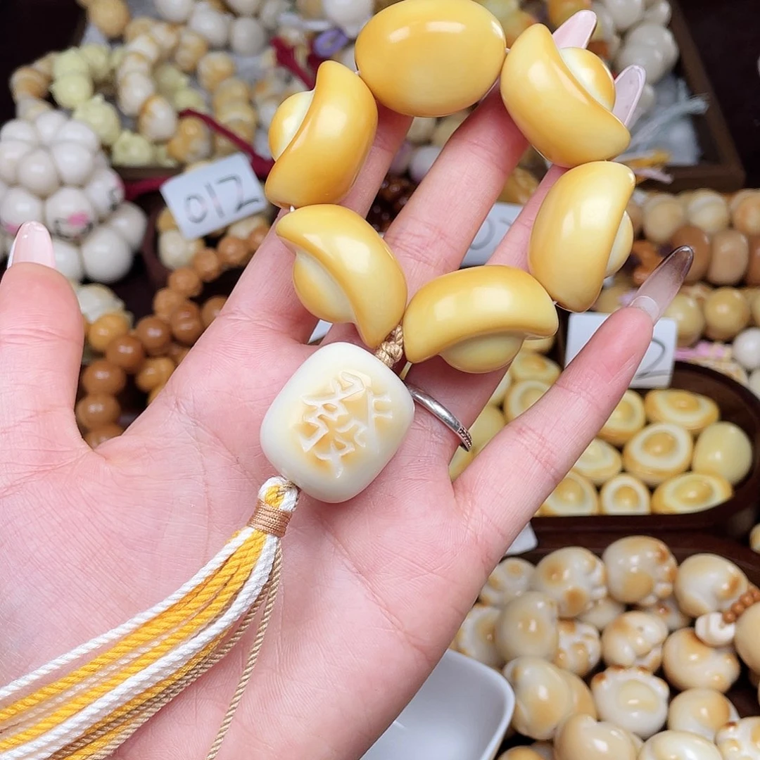 吊坠白玉菩提成品c