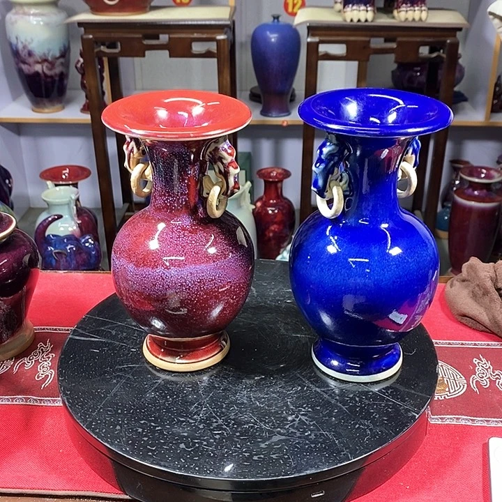 瓶中国神垕精品钧瓷