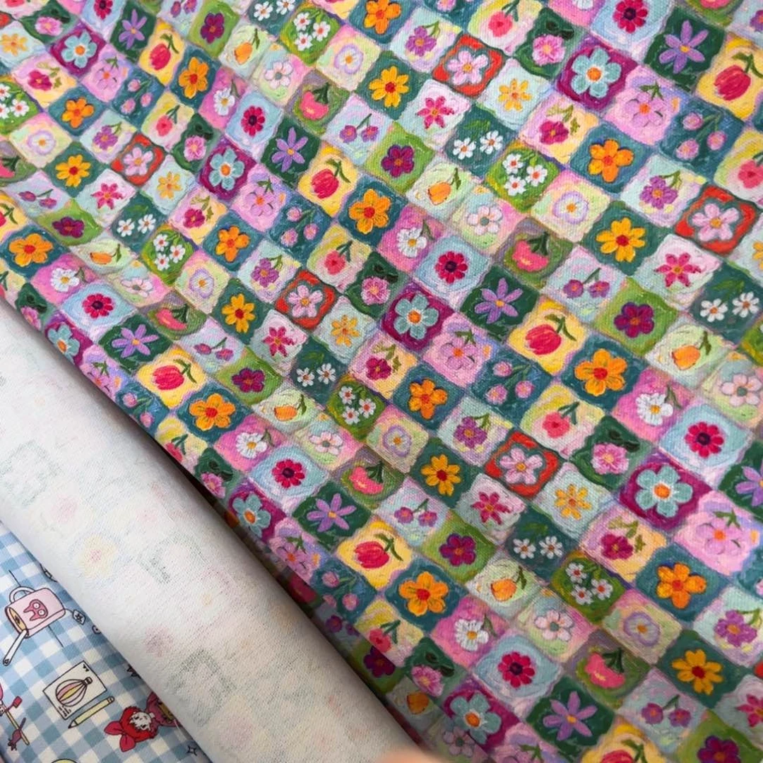 棉一米价纯棉定制底帆布1.5宽果子B