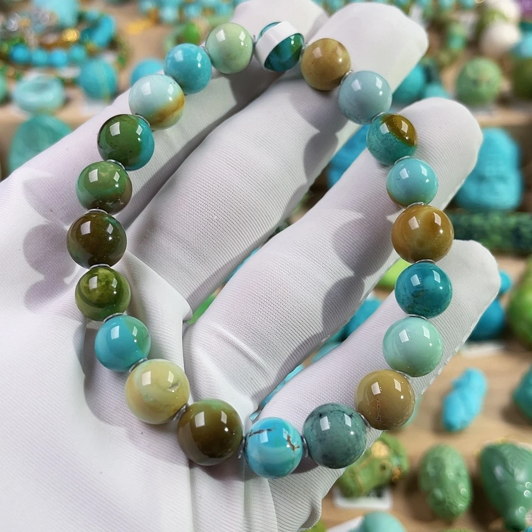 绿松石未镶嵌珠宝奇石