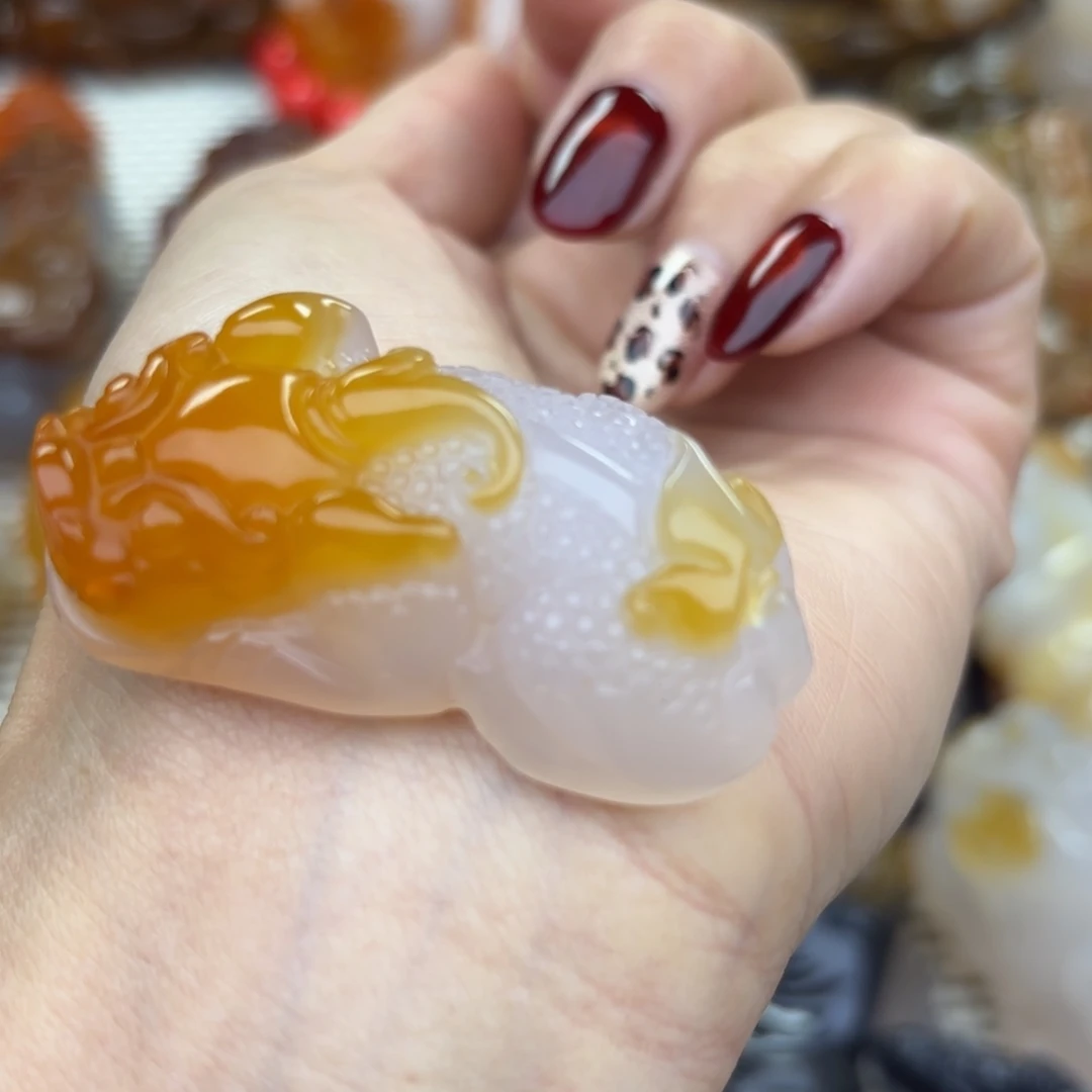 未镶嵌挂件玛瑙/玉髓