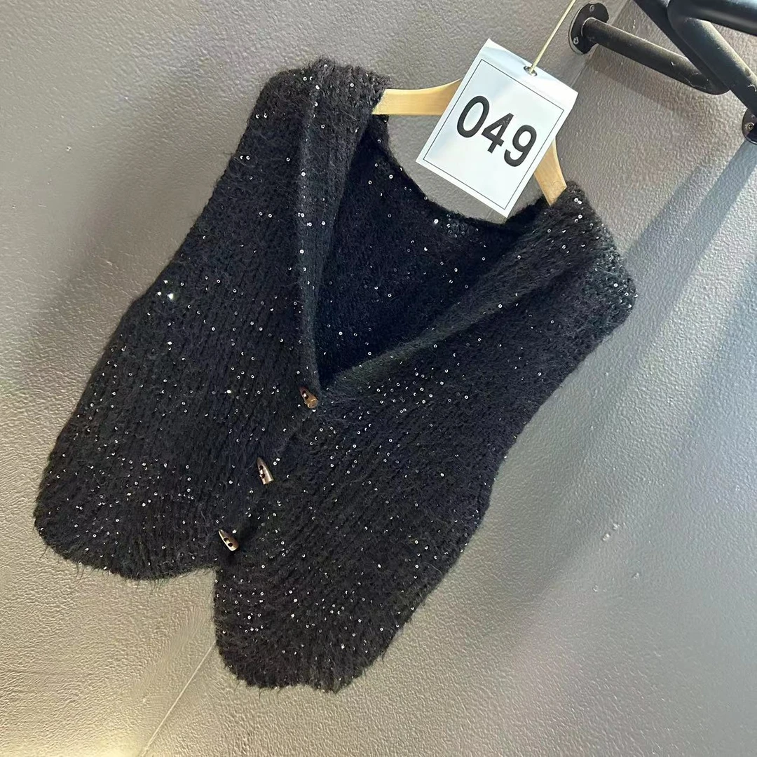 1-100号 2024年新款女装针织衫马甲背心宽松韩版上衣女