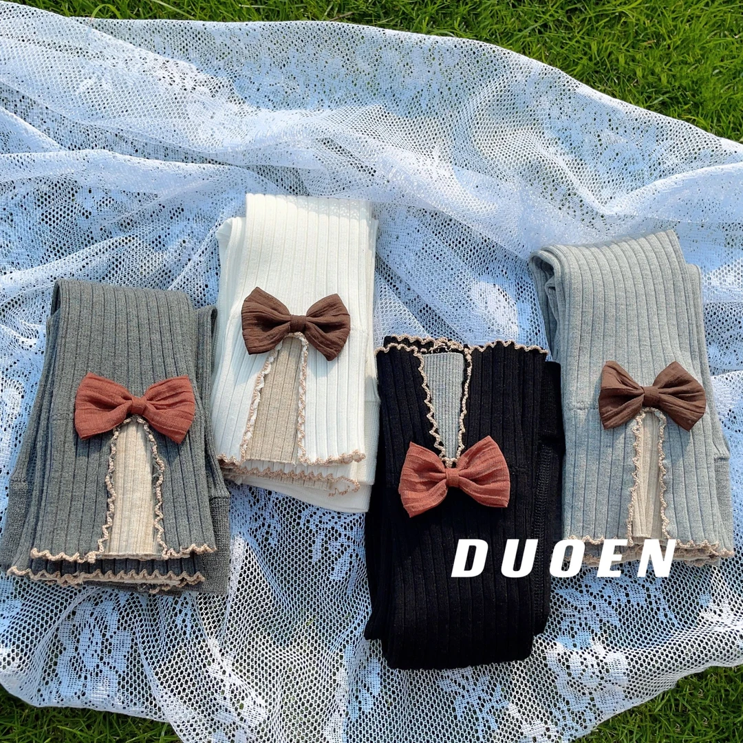 【女童打底裤】打底裤高弹白色连袜儿童裤袜2025春新款