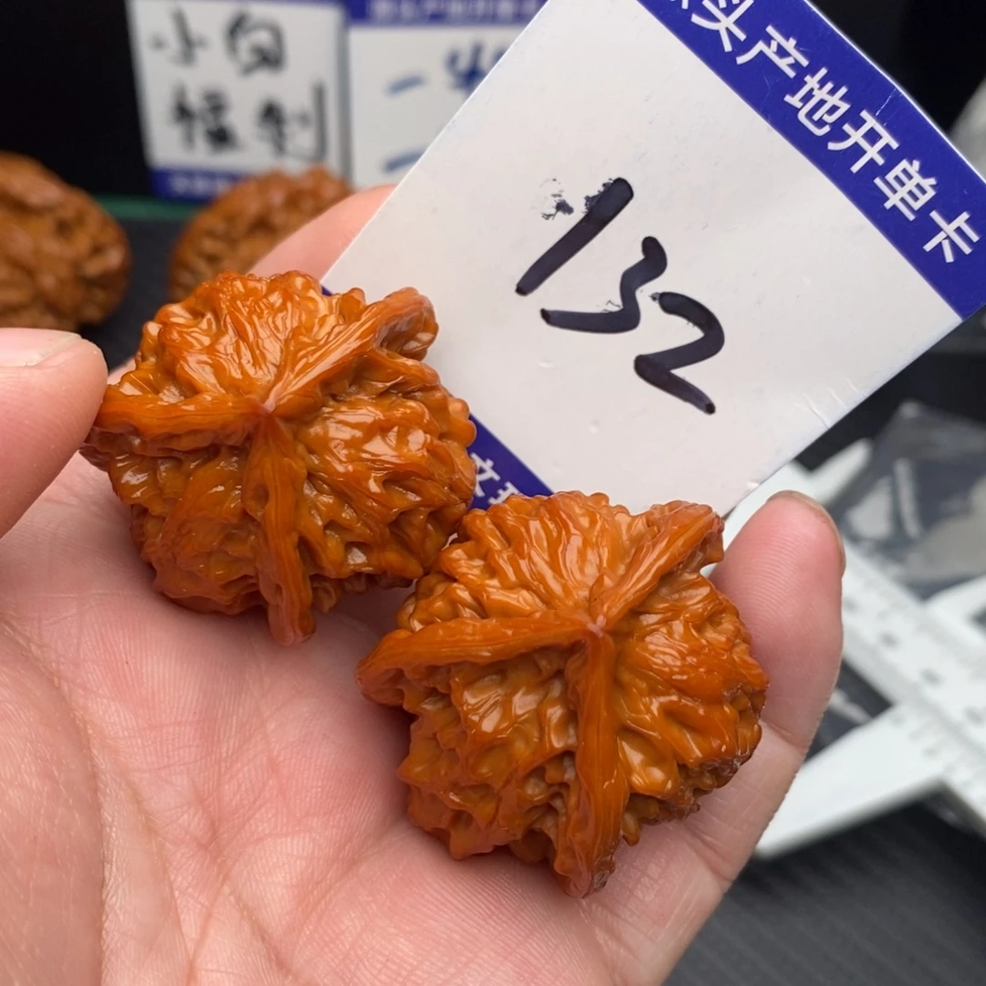把件桃核盘山36➕默默