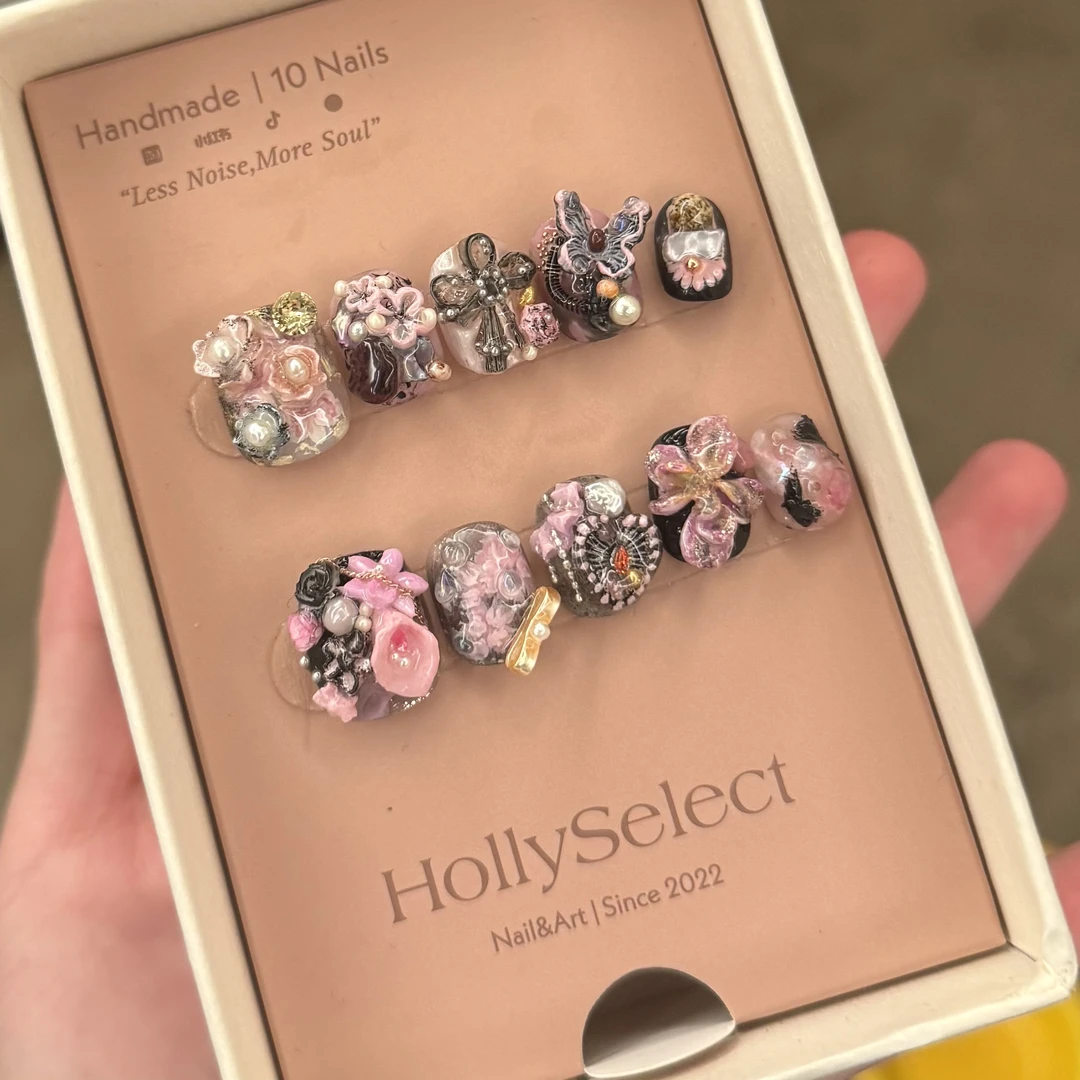 设计师款式「1021代链接」  HollySelect小众手工穿戴甲