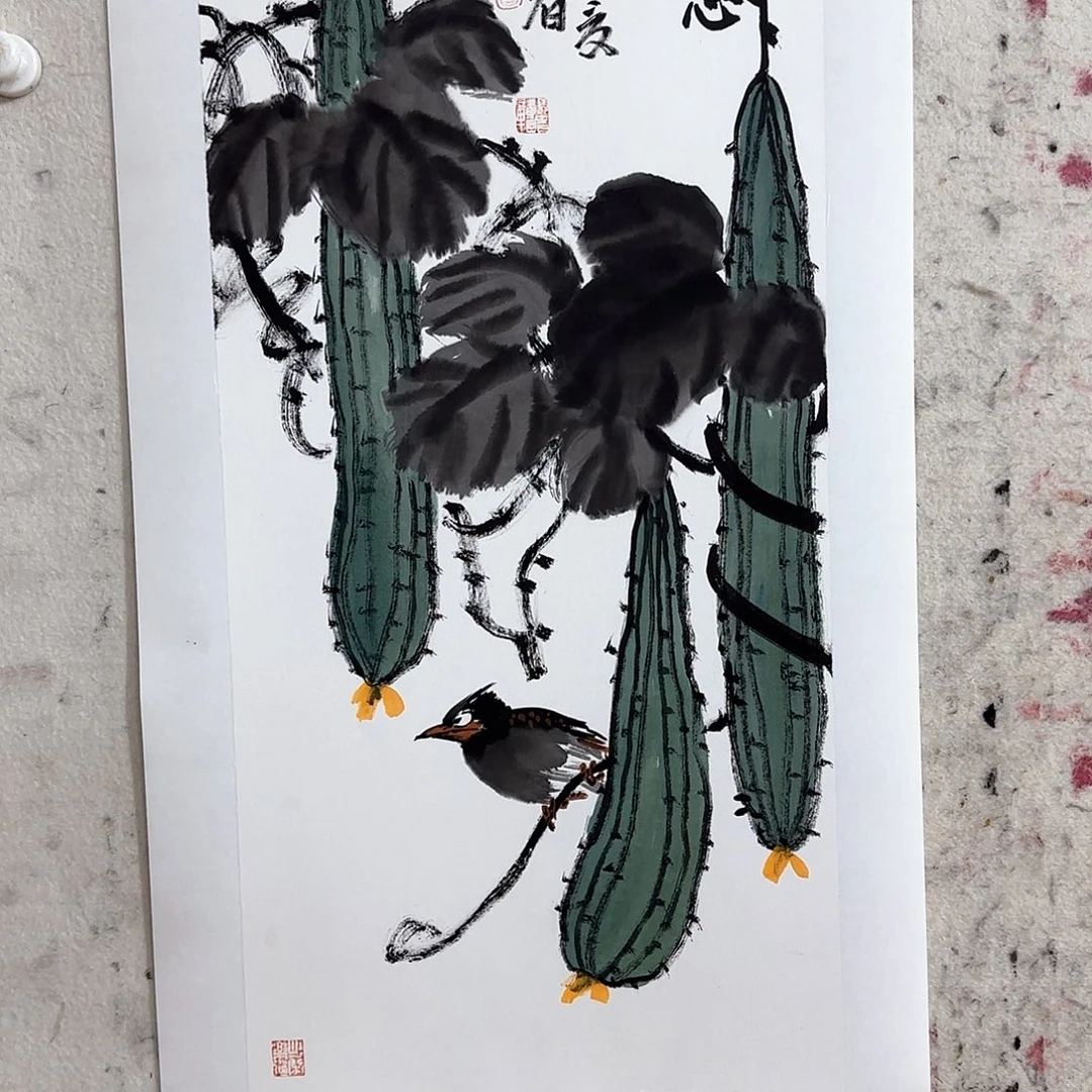 国画大写意就是这样